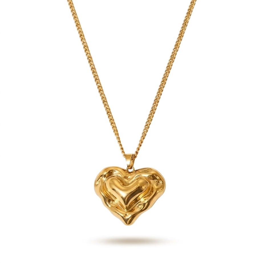 Golden Pulse Necklace