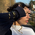 Melted Gold Cuff